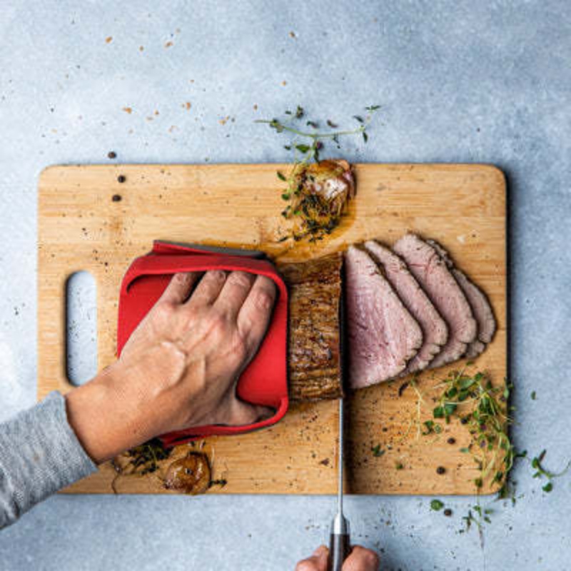 Home Cooking In - ถุงมือซิลิโคนสำหรับใช้ในบ้าน ทนความร้อน กันลื่น ใช้จับหม้อได้หลากหลาย ถุงมือครัวสำหรับทำอาหาร แคมป์ปิ้งกลางแจ้ง