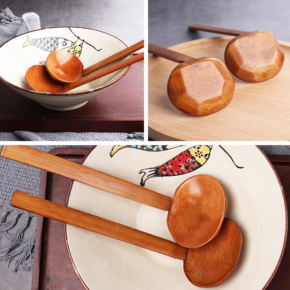 ช้อนไม้ราเมงด้ามยาวเครื่องใช้ใ - Home Cooking Japanese บทวิจารณ์และราคา