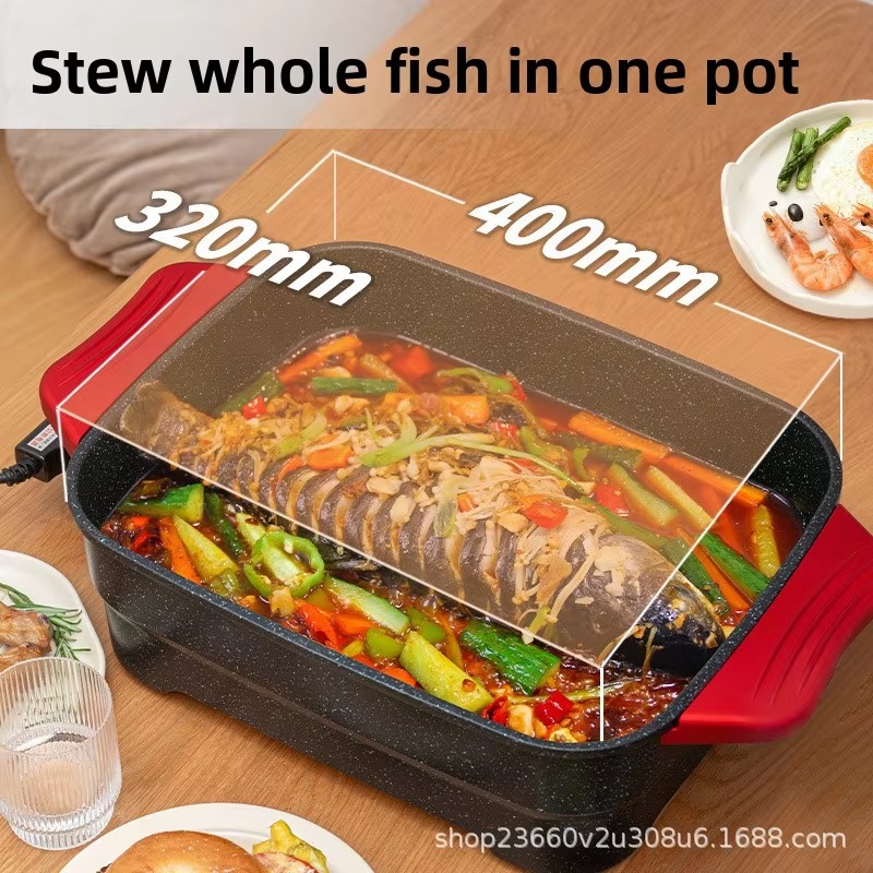 หม้อไฟฟ้าอเนกประสงค์สำหรับใช้ใ - Home Cooking In บทวิจารณ์และราคา